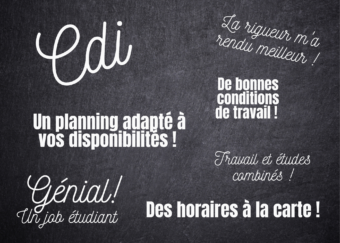 Job étudiants : Agent d’entretien dans des restaurants de Pornichet !