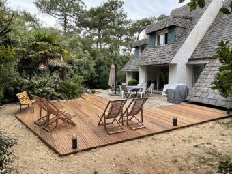 Yanet installe vos terrasses pour l’été !